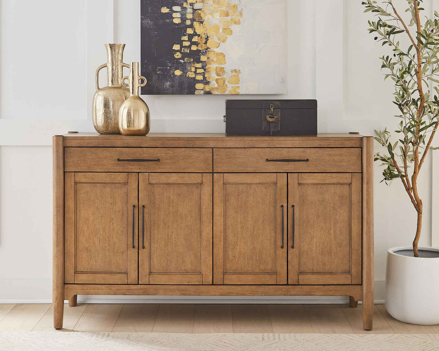 Lachlan Sienna Brown Sideboard IMLN360