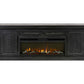 Willow Lane Black Fireplace TV Console