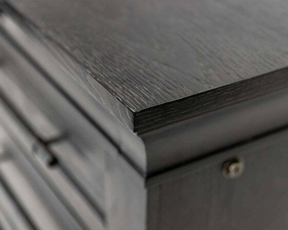 Willow Lane IMWL450B Ebony File Cabinet