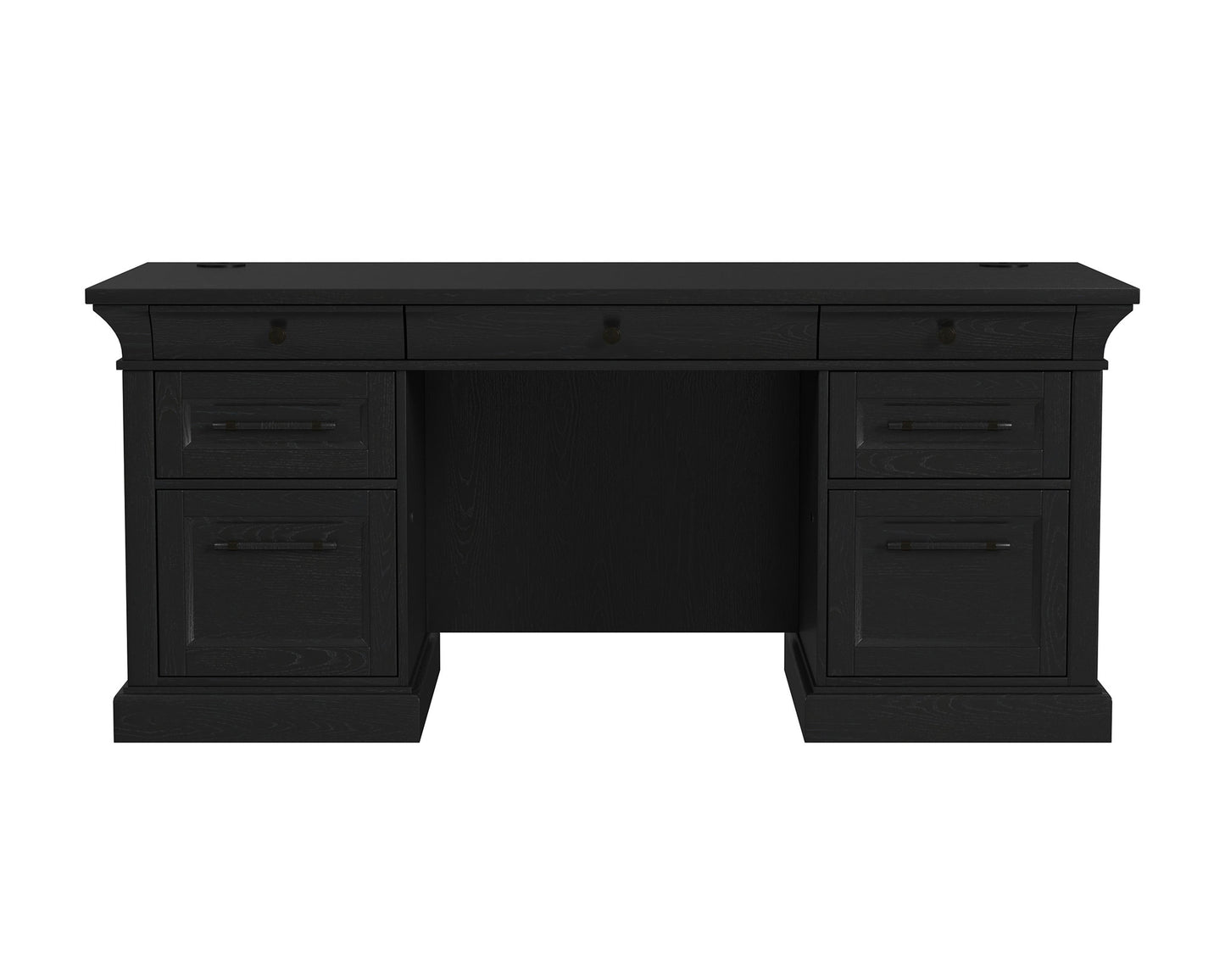 Willow Lane Ebony Finish Office Collection