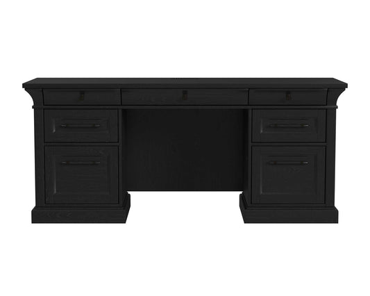 Willow Lane IMWL689B Ebony Credenza Desk