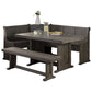 Vilo Industrial Charms Grey Breakfast Nook
