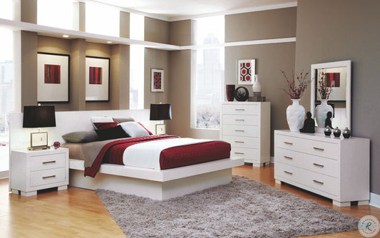 Colección de dormitorio Jessica de Coaster - Luces cálidas y románticas