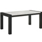 Jules 7 Pc Faux Marble Dining Set