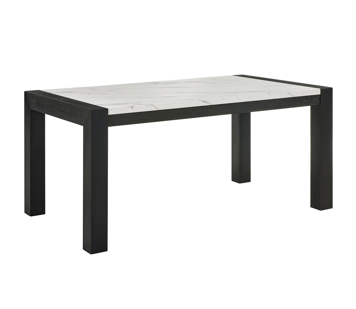Jules 7 Pc Faux Marble Dining Set