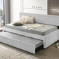 Corduroy Vevet Twin Daybed w/Trundle - 3 Colors