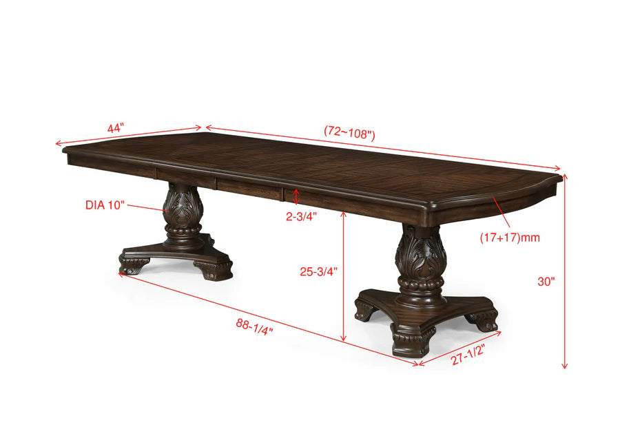 Kiera 2149 Dining Collection - 2 Extension Leaves