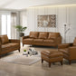 Caspar Caramel Leather Sofa Collection
