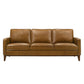 Caspar Caramel Leather Sofa Collection