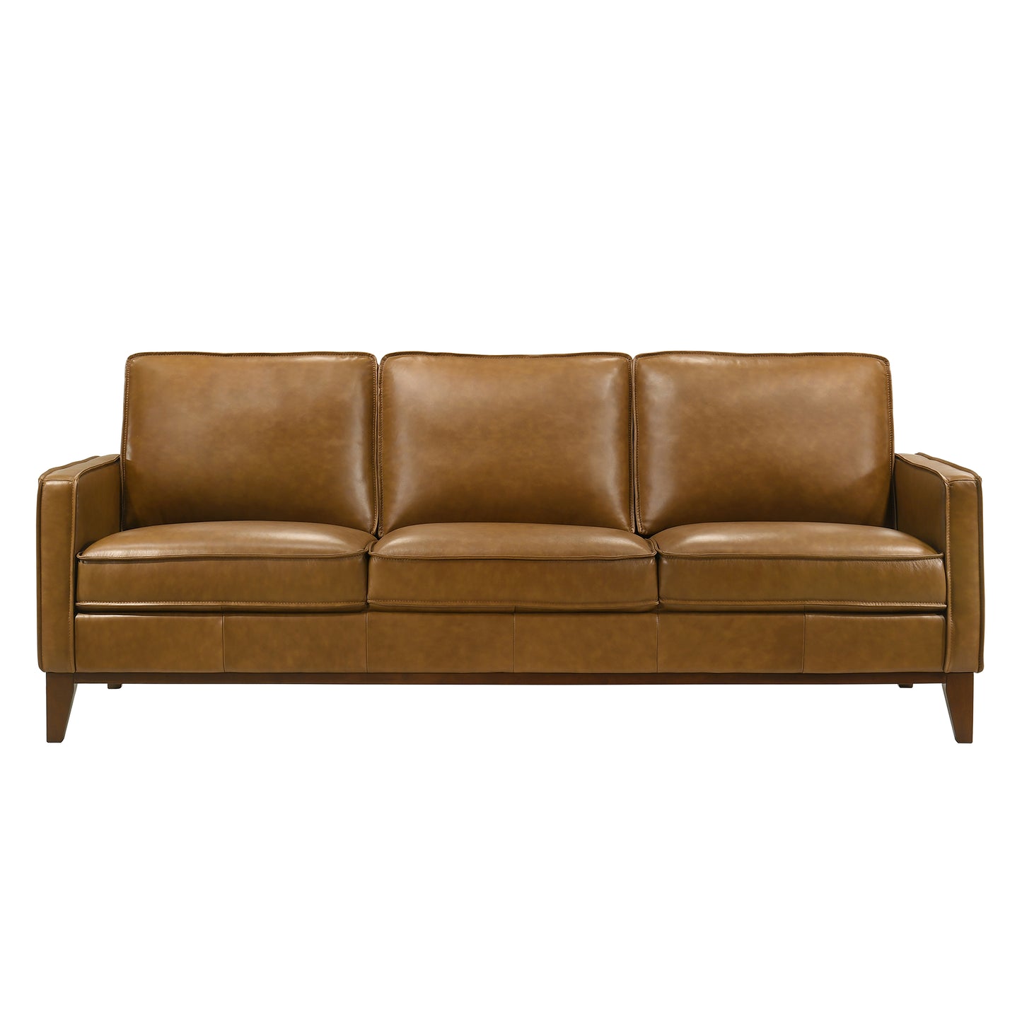 Caspar Caramel Leather Sofa Collection