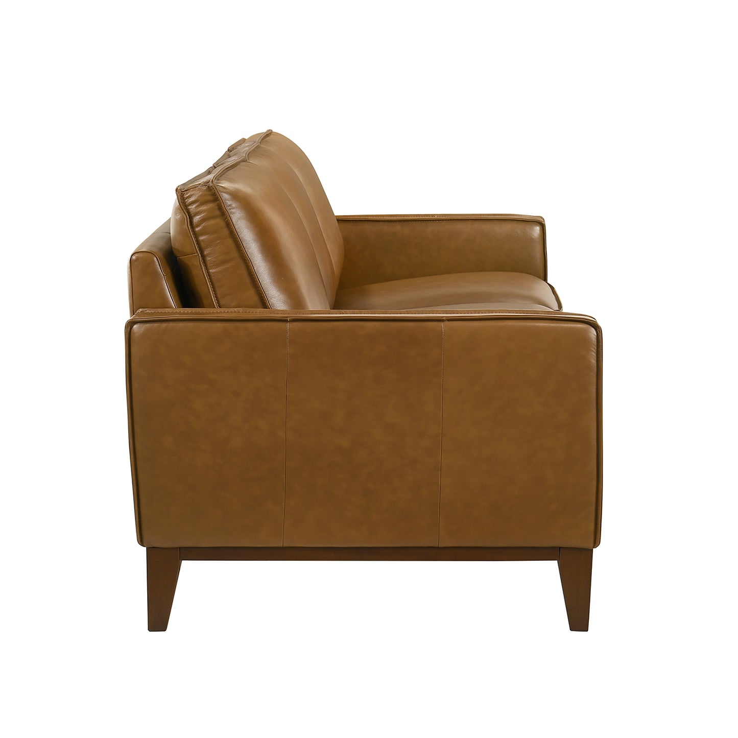 Caspar Caramel Leather Sofa Collection