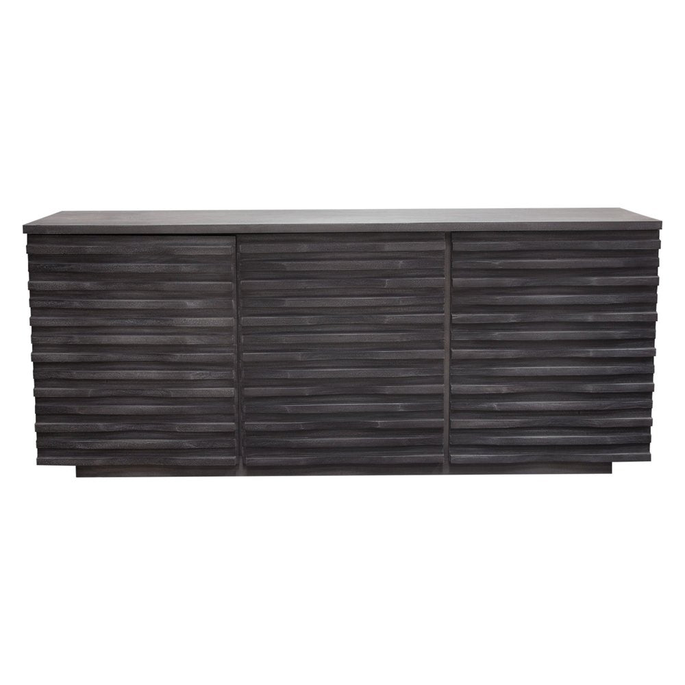 Landscape Sideboard Espresso Gray Acacia