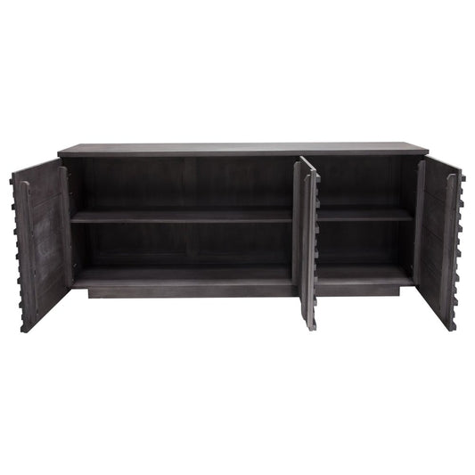 Landscape Sideboard Espresso Gray Acacia