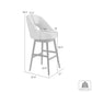 Adrian Toffee Counter Height Swivel Bar Stool
