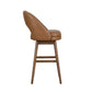 Adrian Toffee Counter Height Swivel Bar Stool