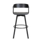 Athena Upholstered Swivel Barstool