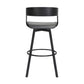 Athena Upholstered Swivel Barstool