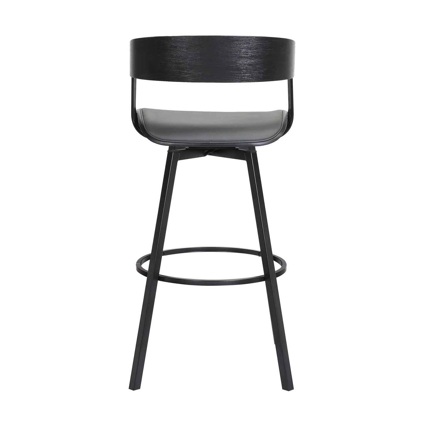 Athena Upholstered Swivel Barstool
