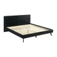 Petra Wood Plattorm Bed Armen Living