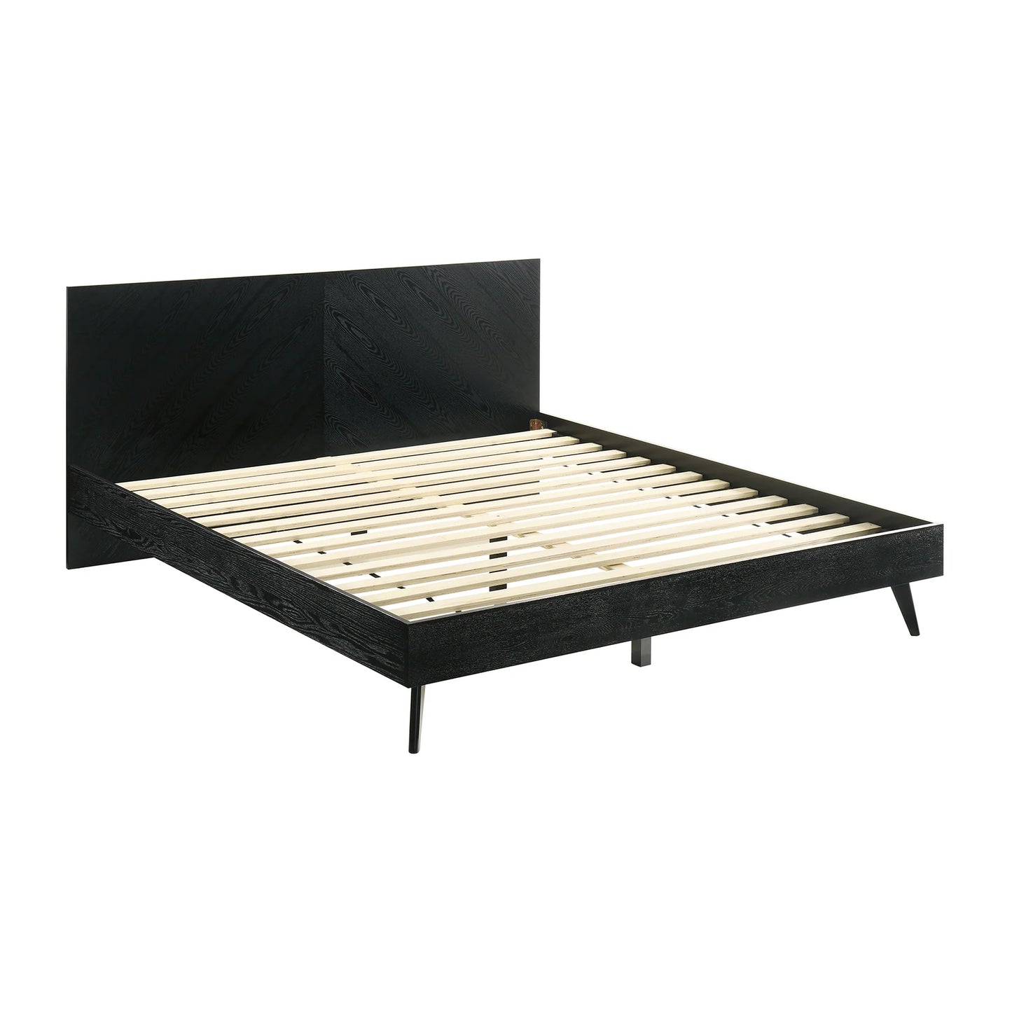 Petra Wood Plattorm Bed Armen Living