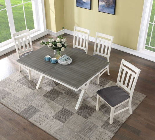 Vilo Home Lido Bay 2-Tone 5 or 7 Pc Dining Set