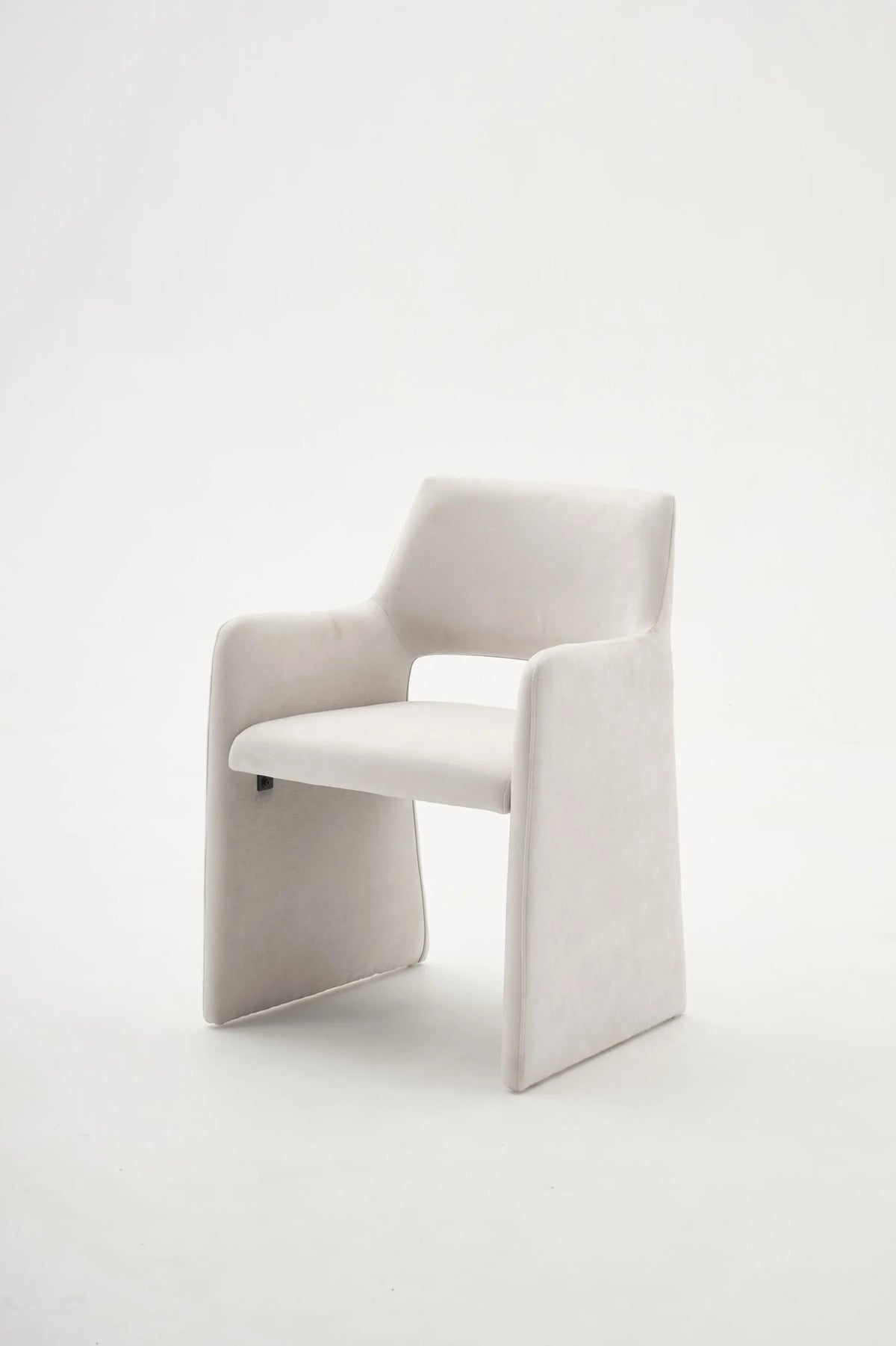 Luna Off White Upholstered Chair