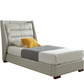Lego Twin Leather Storage Bed by ESF