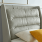 Lego Twin Leather Storage Bed by ESF