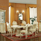Leanardo Ivory Lacquer Dining Collection by ESF