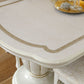 Leanardo Ivory Lacquer Dining Collection by ESF