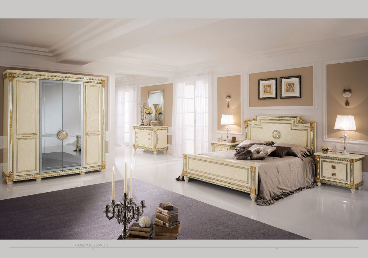Liberty 5 Pc Bedroom Collection by ESF - Made in Italy