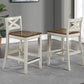 Lindale 5 Pc Two Tone Rustic Dining Collection