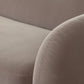 Maya Sofa Winter Mink Velvet
