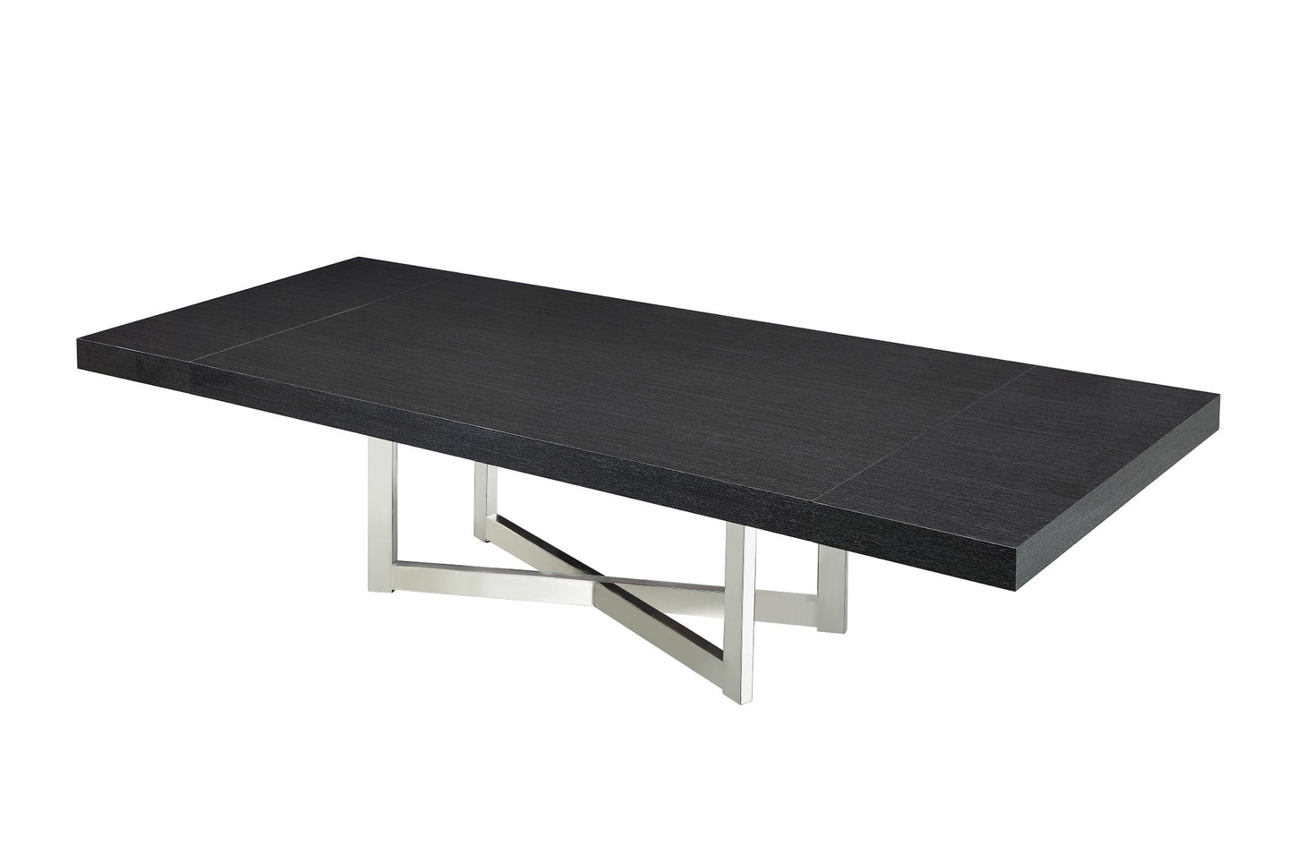 Maximo Dining Collection High Gloss Gray Oak Finish