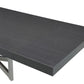 Maximo Dining Collection High Gloss Gray Oak Finish