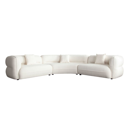 Diamond Sofa Micah Ivory Modular Sectional