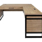 Mason Open L Desk - Monorca Finish