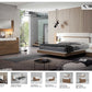 ESF Mar 5 Pc Modern Bedroom Set Natural Walnut