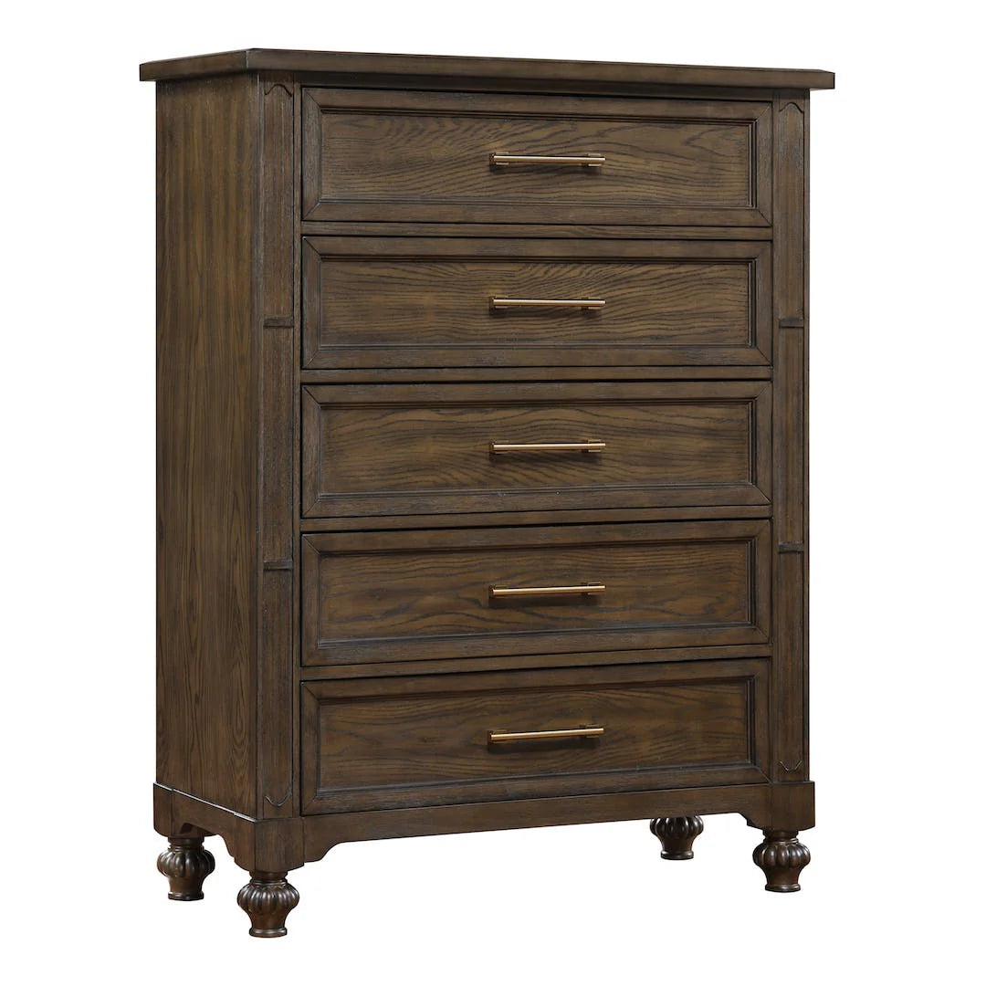 Cosmos Marina Dark Walnut Chest