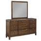 Milan 4 Pc Bedroom Collection - Antique Bronze Finish