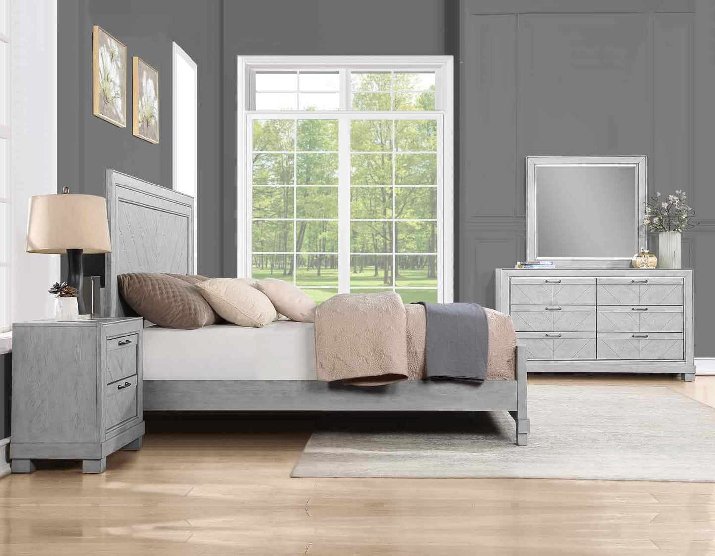 Montana 4 Pc Bedroom Set - King Bed
