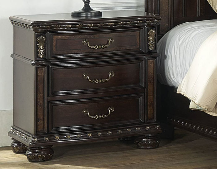 Monte Carlo 4 Pc Cocoa Bedroom Set