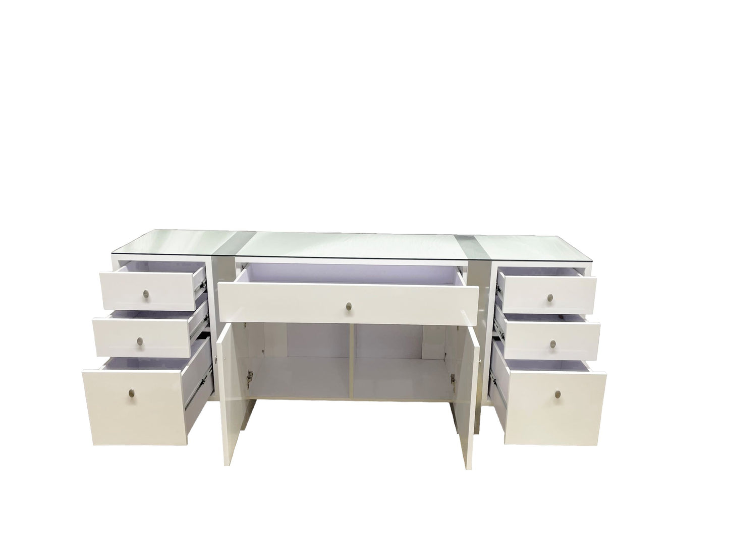 Nero White Credenza