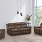Agata Motion 2 Pc Brown Sofa Set NX6001BR