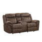 Agata Motion 2 Pc Brown Sofa Set NX6001BR