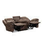 Agata Motion 2 Pc Brown Sofa Set NX6001BR
