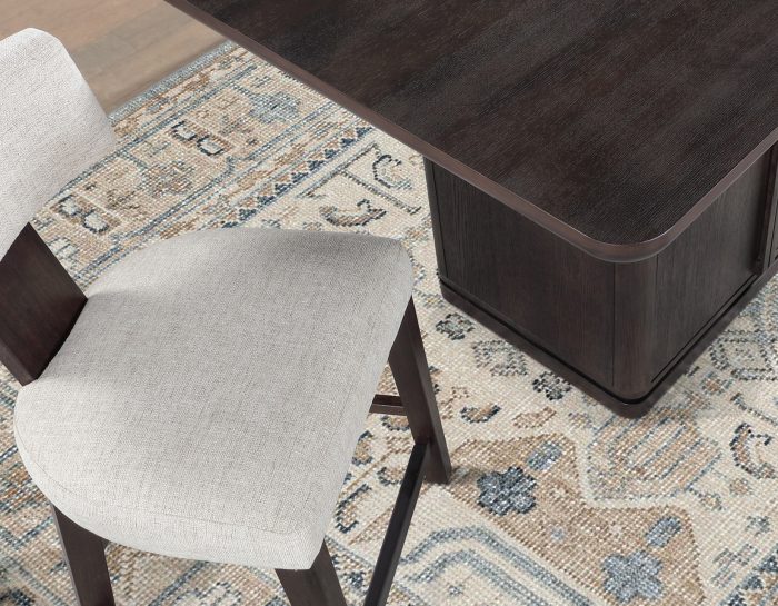 Oakley 5 Pc Charcoal Brown Dining Set