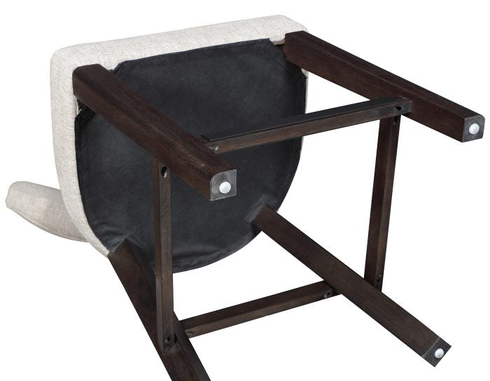 Oakley 5 Pc Charcoal Brown Dining Set