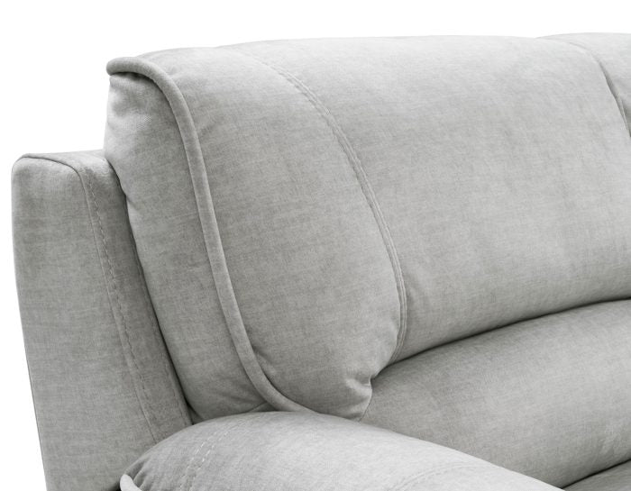 Olsen Silver 6 Pc Dual Power Sectional