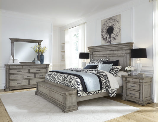 Madison Grey Finish Bedroom Collection by Pulaski